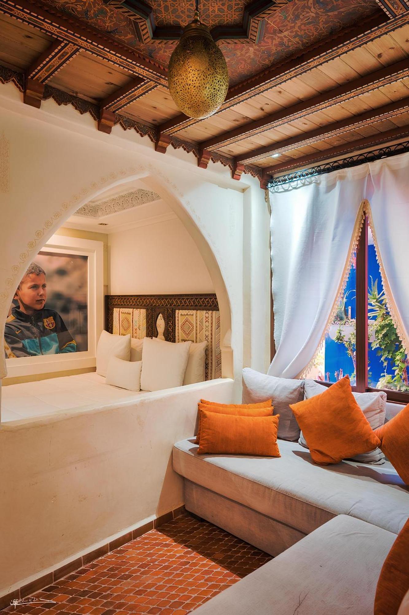 Riad Hicham Шефшауэн Экстерьер фото